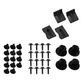 Mud Flaps 4pcs Set For Vw Amarok Double Cab 2010-2022
