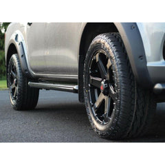 NISSAN NAVARA NP300 2016 ON - DOUBLE CAB RUNNING BOARDS - SIDE STEPS - OE STYLE - PAIR - BLACK - Storm Xccessories2