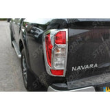 Nissan Navara Np300 2016 On - Stx Chrome Tail Light Guards - Pair
