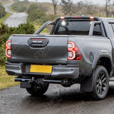 Nissan Navara Np300 / Ford Ranger / Toyota Hilux Double Cab - Ridgeback Roll Bar For Rtc In Black