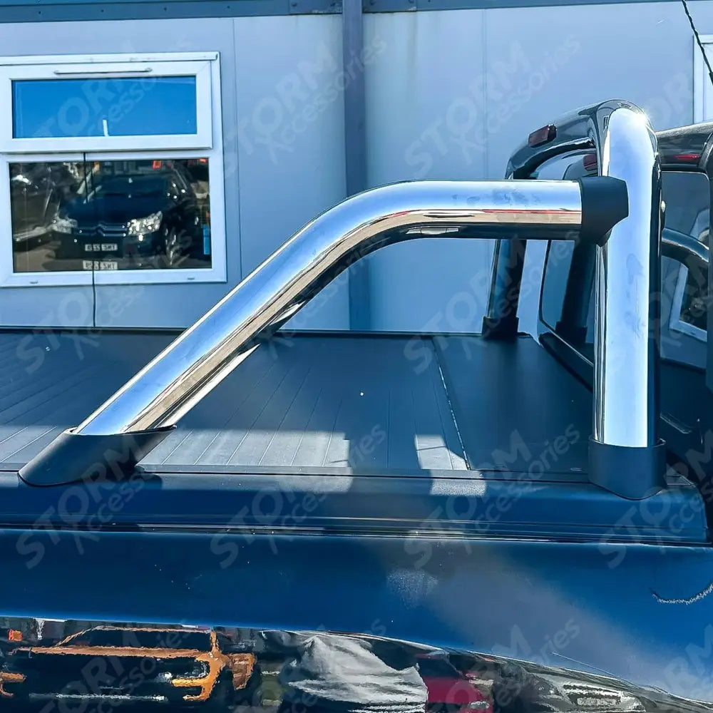 Nissan Navara Np300 / Ford Ranger / Toyota Hilux Double Cab Ridgeback Roll Bar For Rtc In Stainless Steel