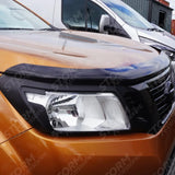 Nissan Np300 - D23 - 2016 On Bonnet Guard Protector - Black