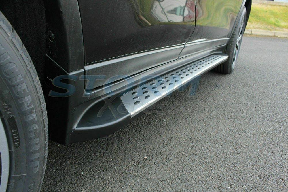 NISSAN X-TRAIL 2014 - 2020 - STX SIDE STEPS INTEGRATED RUNNING BOARDS - PAIR - Storm Xccessories2
