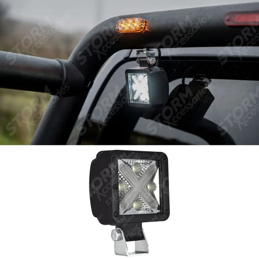 Osram Ledriving Cube Mx85-wd - Working Led Spot Light - Lightbar - 55m Vision - 85mm