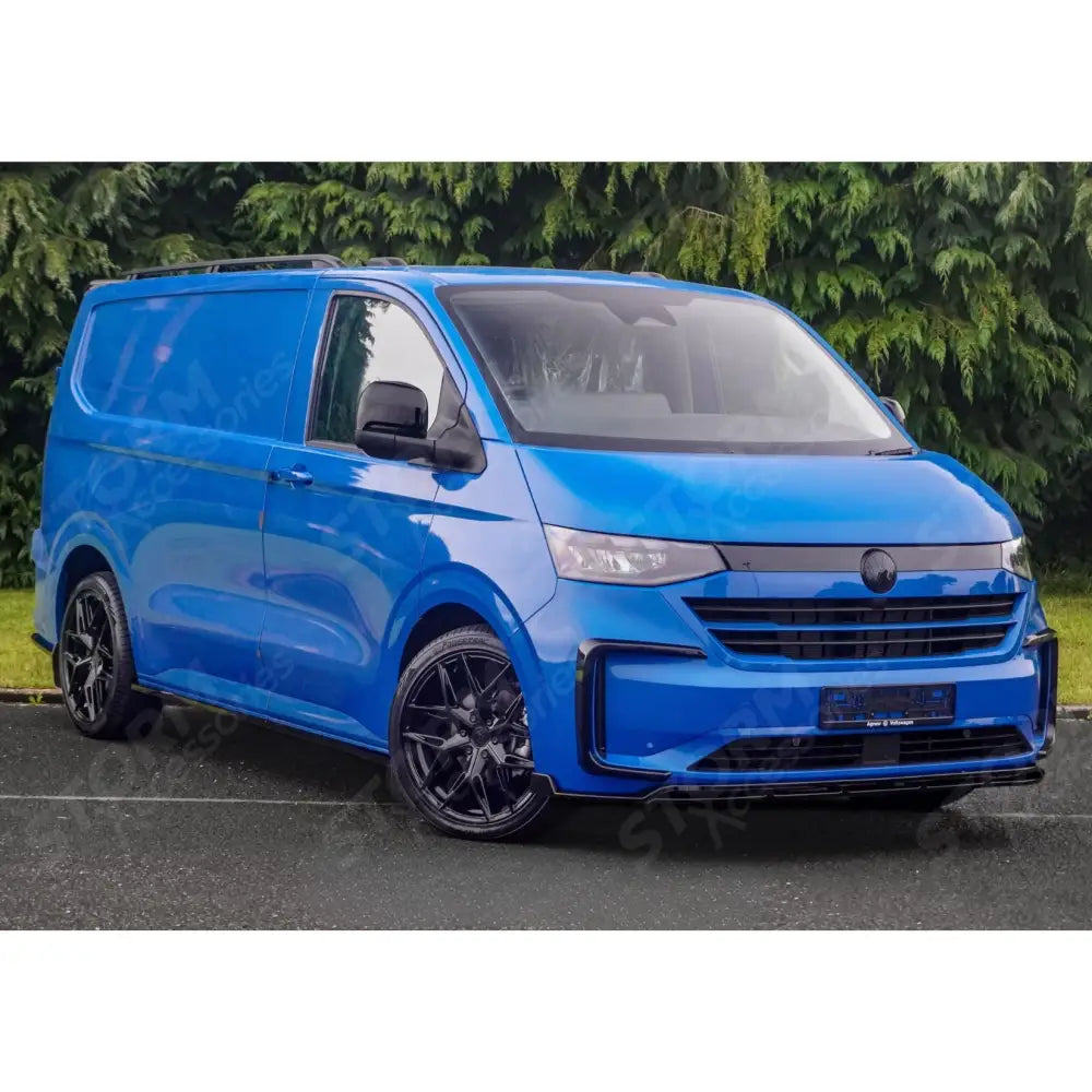 Outer Canard Loops In Gloss Black For Volkswagen Transporter T7 2025 on