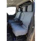 Peugeot Expert 2016 On Driver And Front Double Passenger Seat Covers - Grey
