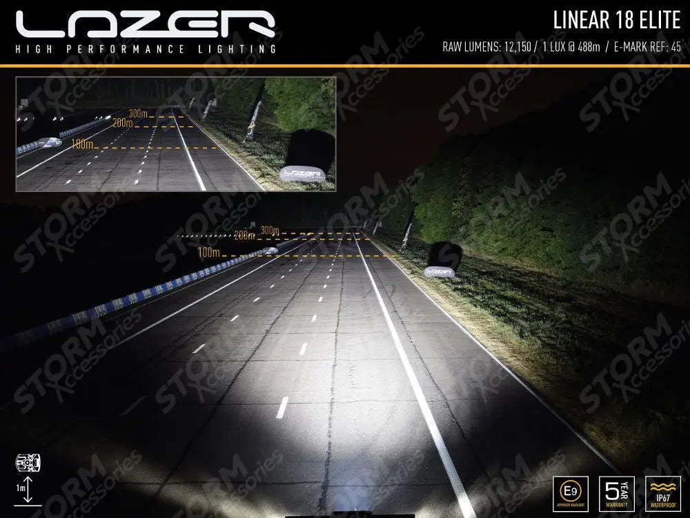 Peugeot Expert 2016+ / Vauxhall Vivaro 2019+ / Citroen Dispatch 2016+ Lazer Lamp Grille Kit L18 Elite