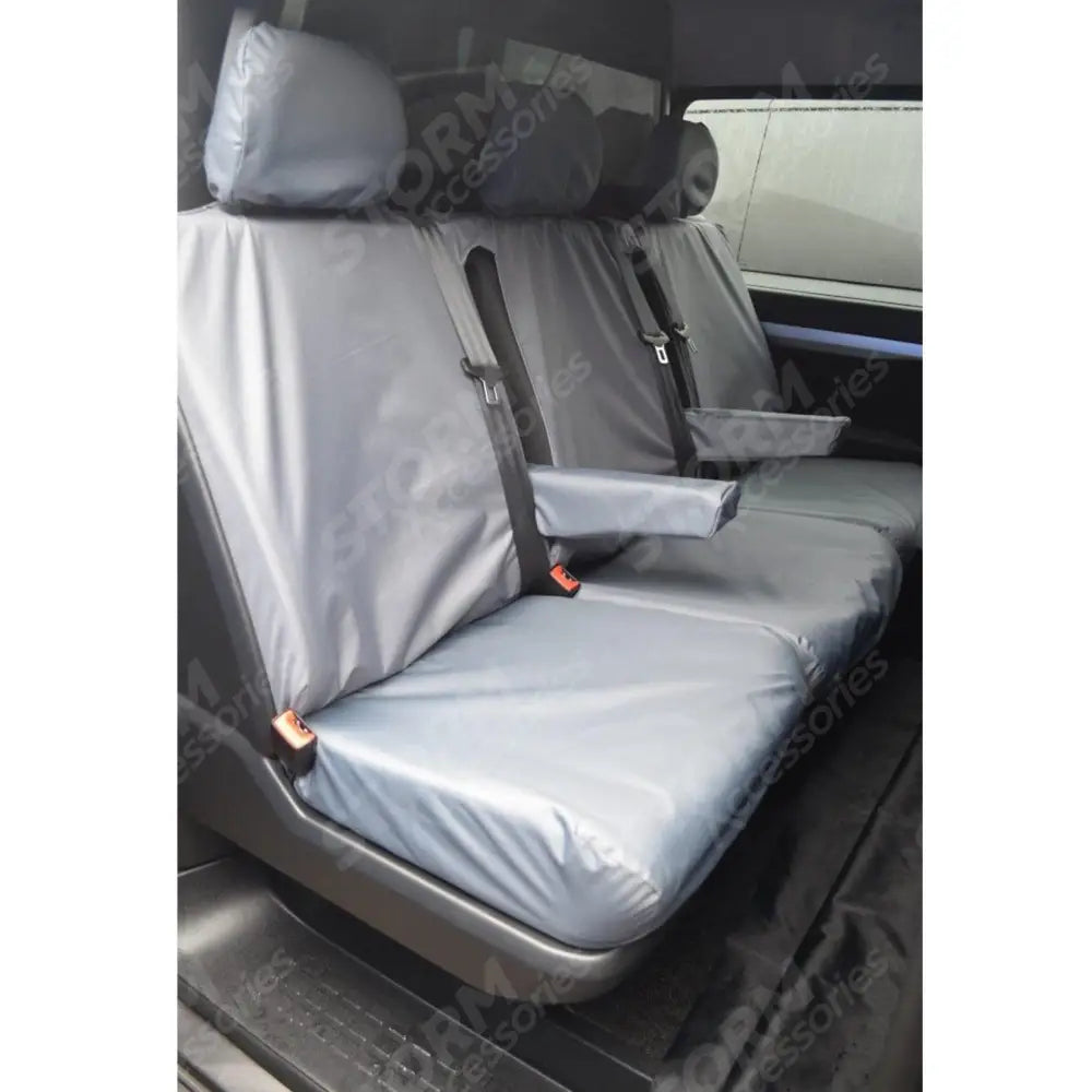 Peugeot Expert Van 2016 On Rear Seat Covers - Grey