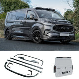 PHEV TAILGATE SWB Full Low Line Aero Kit In Gloss Black For Ford Transit Custom MK2 2024 on
