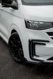 Premium Aero Kit In Gloss Black For Volkswagen Transporter T7 LWB TAILGATE 2025 on