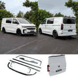 Premium Aero Kit In Gloss Black For Volkswagen Transporter T7 LWB TAILGATE 2025 on
