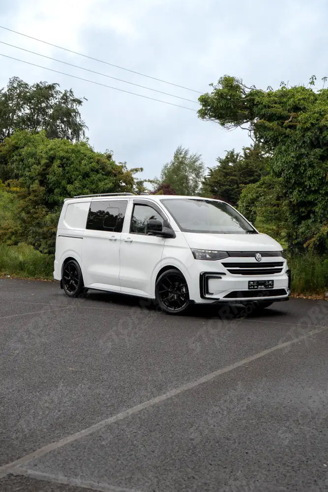 Premium Aero Kit In Gloss Black For Volkswagen Transporter T7 LWB TAILGATE 2025 on
