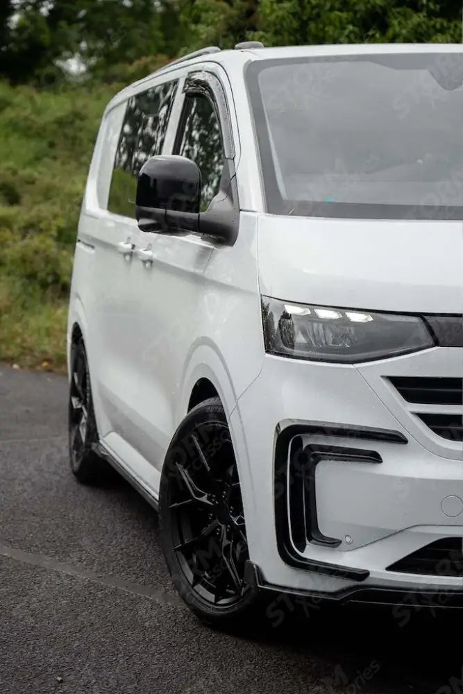 Premium Aero Kit In Gloss Black For Volkswagen Transporter T7 SWB TAILGATE 2025 on