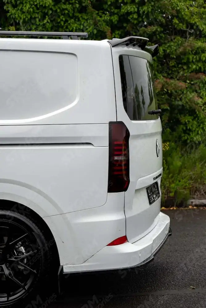 Premium Aero Kit In Gloss Black For Volkswagen Transporter T7 SWB TAILGATE 2025 on