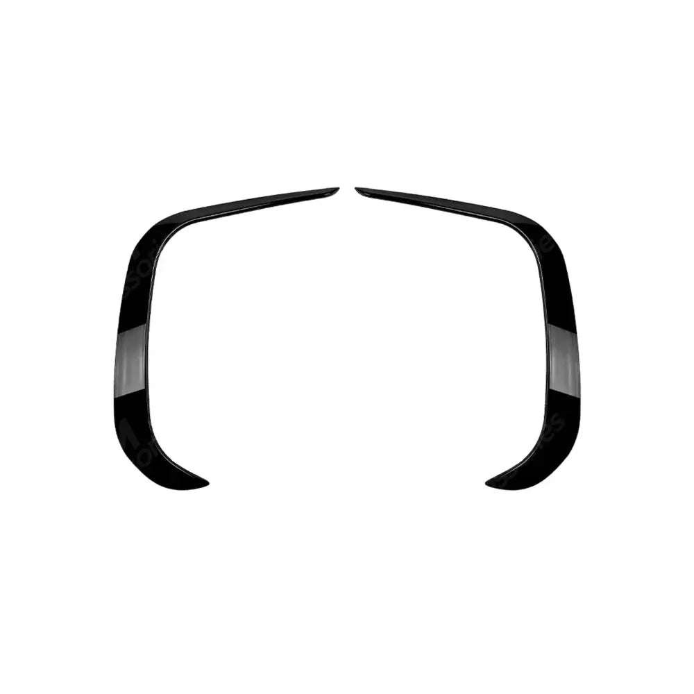 R Line Front Canards In Gloss Black For Volkswagen Tiguan MK3 2024+