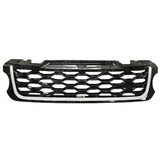 Range Rover Sport Front Grille 2018 Style Black Silver L494 For 2013-2017 Models