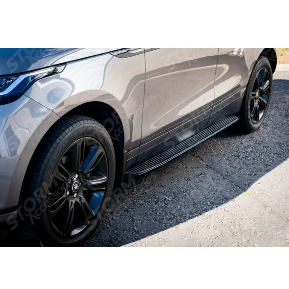 Range Rover Velar 2017 On Oe Style Running Boards - Side Steps - In Black - Pair