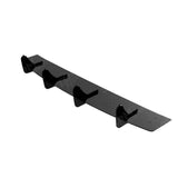 Rear Blade Diffuser In Gloss Black For Audi Q8 S-line 2018 On