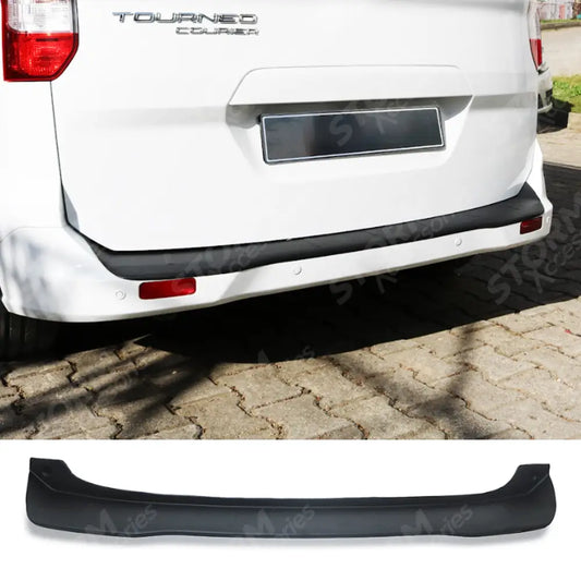 Rear Bumper Protector Cover In Black For Ford Transit Courier 2014-2018