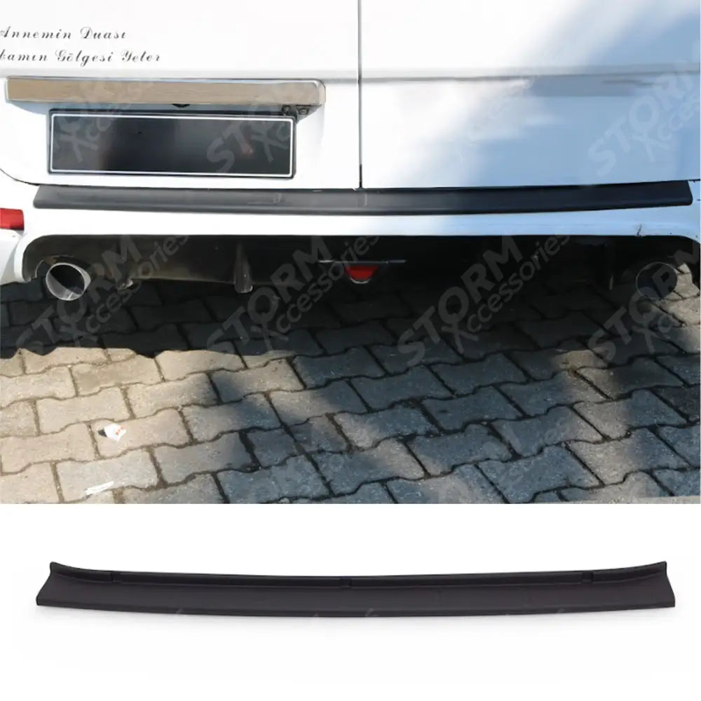 Rear Bumper Protector Cover In Black For Mercedes Sprinter 2018 On
