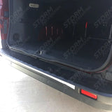 Rear Bumper Protector Cover In Black For Renault Trafic 2014-2019