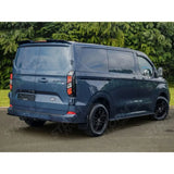 Rear Bumper Splitter In Gloss Black 3 Piece For Ford Transit Custom MK2 2024 on