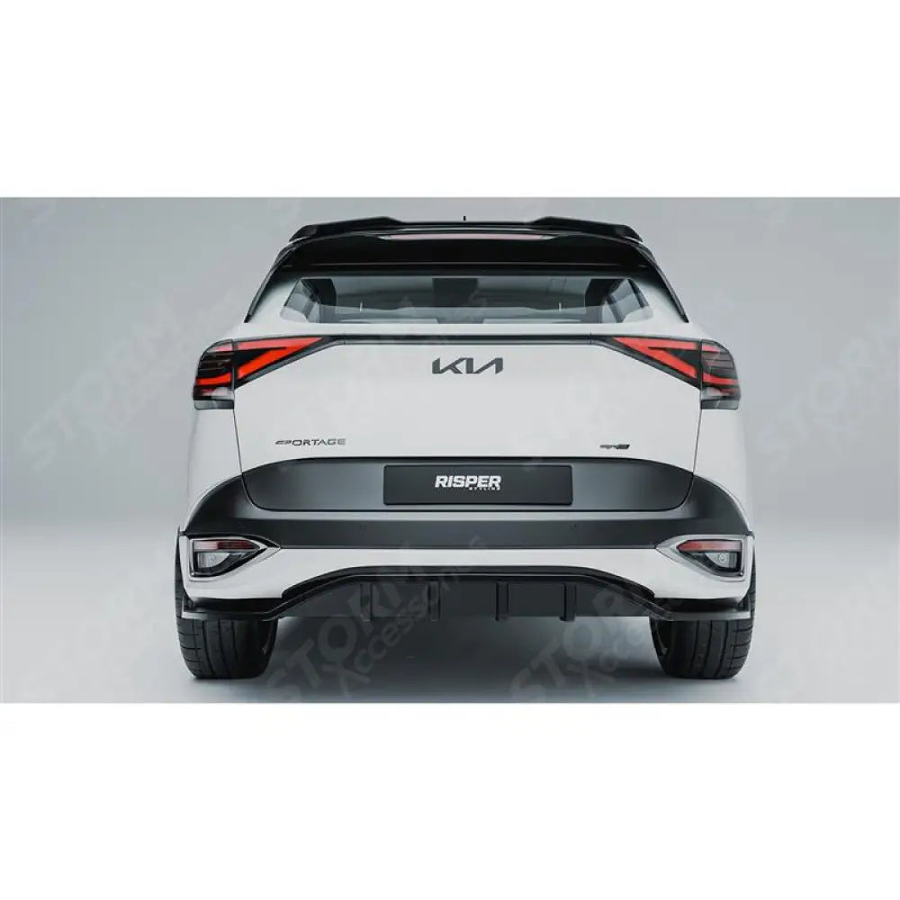 Rear Diffuser & Side Splitters Gloss Black For Kia Sportage MK5 GT Line 2021-2025