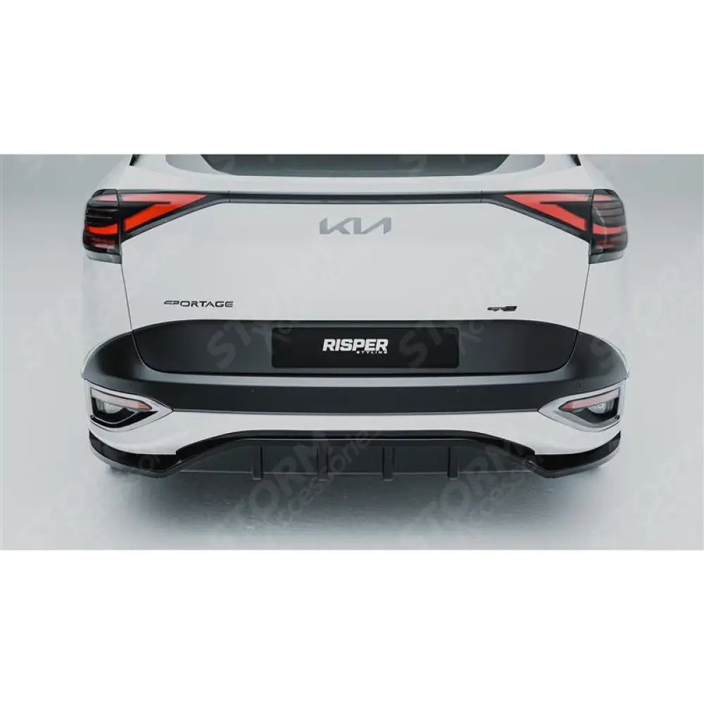 Rear Diffuser & Side Splitters Gloss Black For Kia Sportage MK5 GT Line 2021-2025