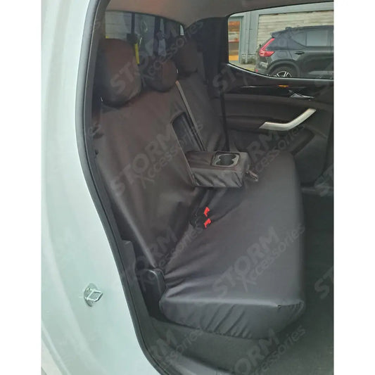Rear Seat Covers Black For Maxus T90 2022+ Double Cab