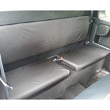 Rear Seat Covers Black For Toyota Hilux 2005-2016 Extra Cab