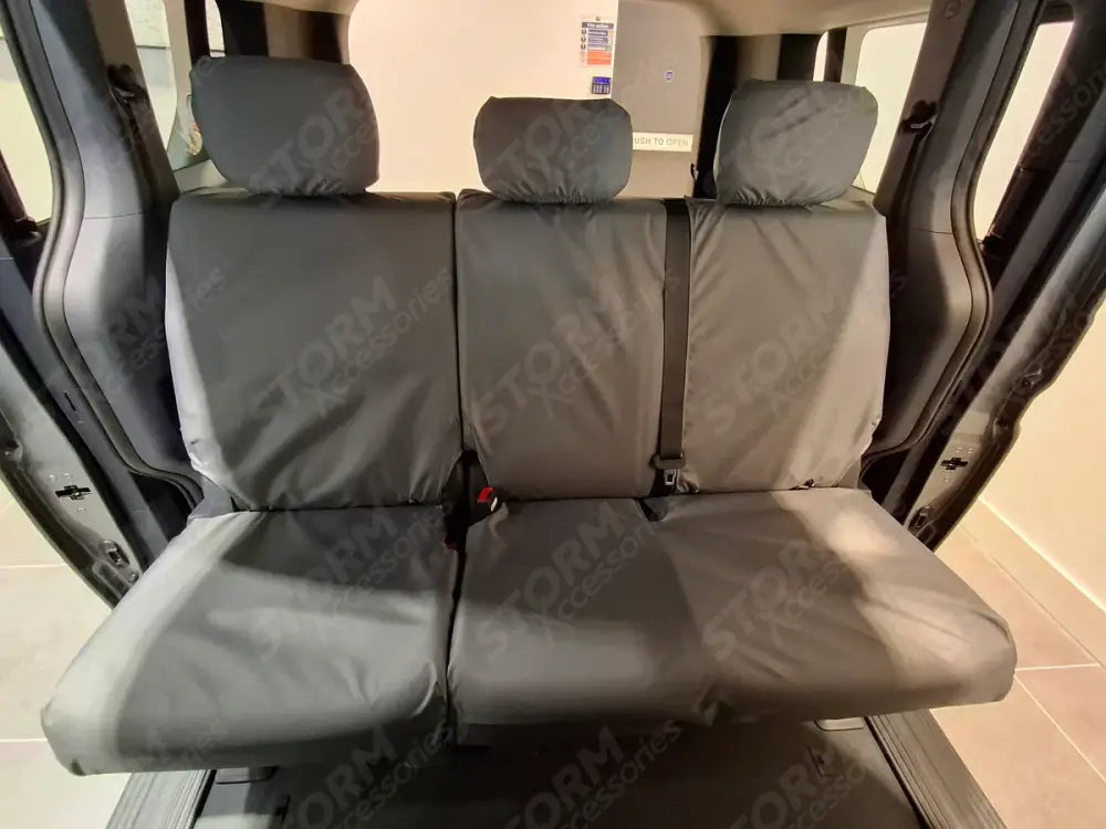 Rear Seat Covers in Grey for Kia PV5 Passenger 2025+ - Seat Covers