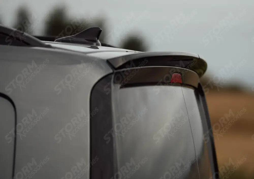 Rear Spoiler Barn Door In Gloss Black For Volkswagen Caddy Mk5 2021+