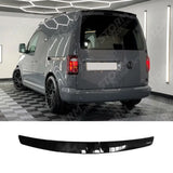 Rear Spoiler Gloss Black For Volkswagen Caddy Barn Door 2005-2020
