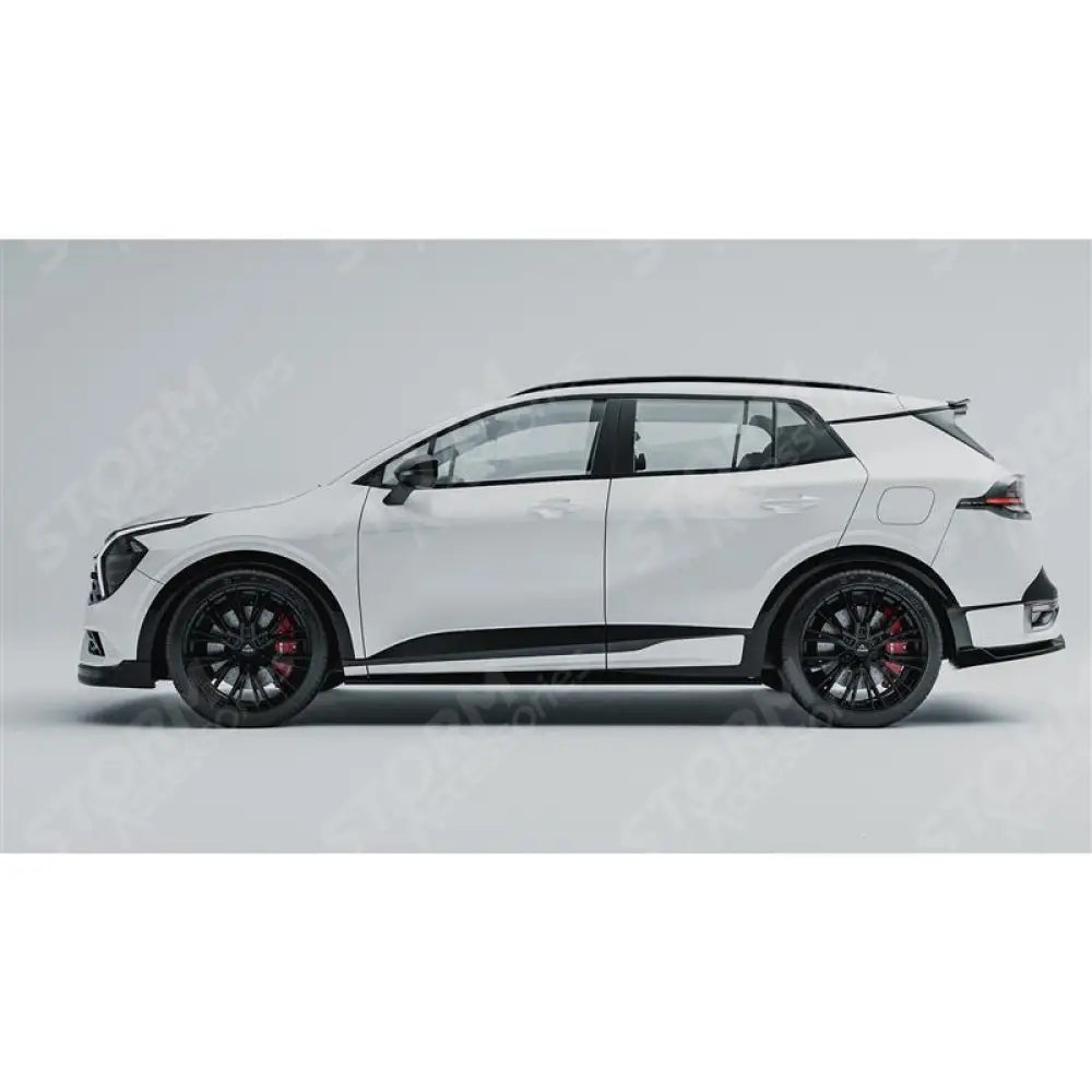 Rear Spoiler In Gloss Black For Kia Sportage MK5 GT Line 2021-2025