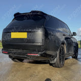 Rear Spoiler In Gloss Black For Range Rover Vogue 2023 on