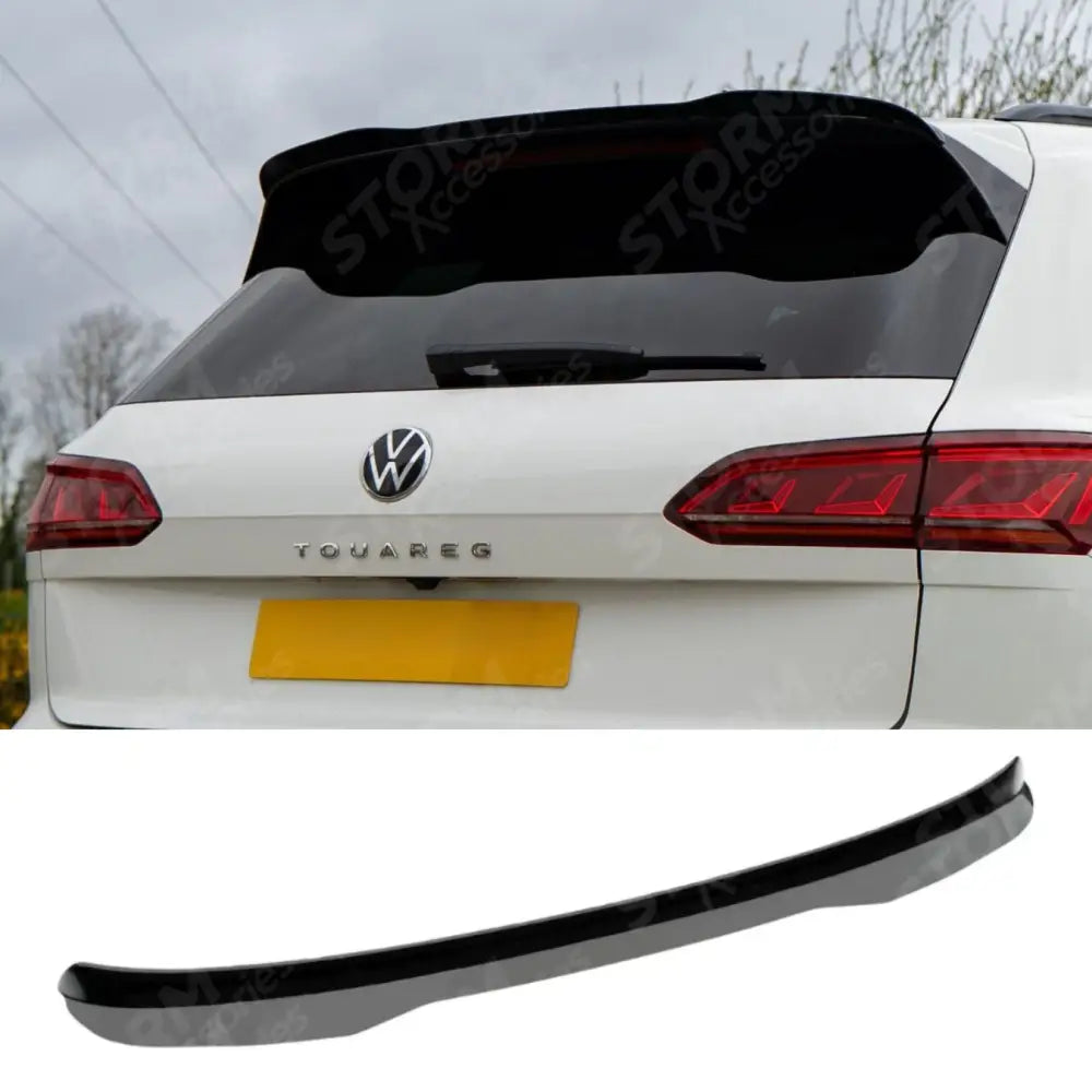 Rear Spoiler In Gloss Black For VW Touareg MK3 R-Line 2018+
