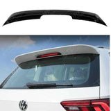 Rear Spoiler In Gloss Black V1 For Volkswagen Tiguan 2017 On