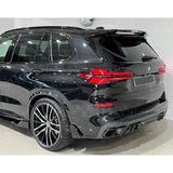 Rear Spoiler Lip In Gloss Black For BMW X5 G05 LCI M Sport 2023+