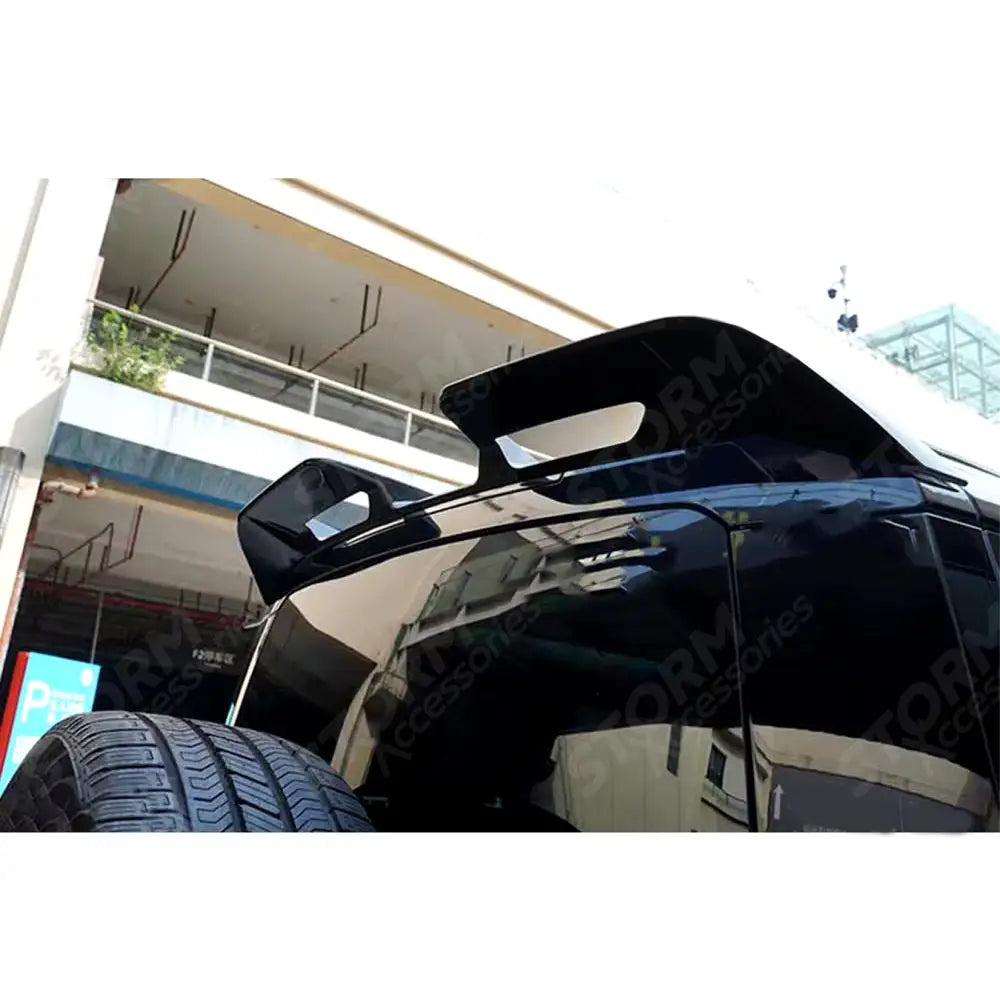 Rear Spoiler V.3 In Gloss Black For Landrover Defender L663 2020 On