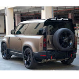 Rear Spoiler V.3 In Gloss Black For Landrover Defender L663 2020 On