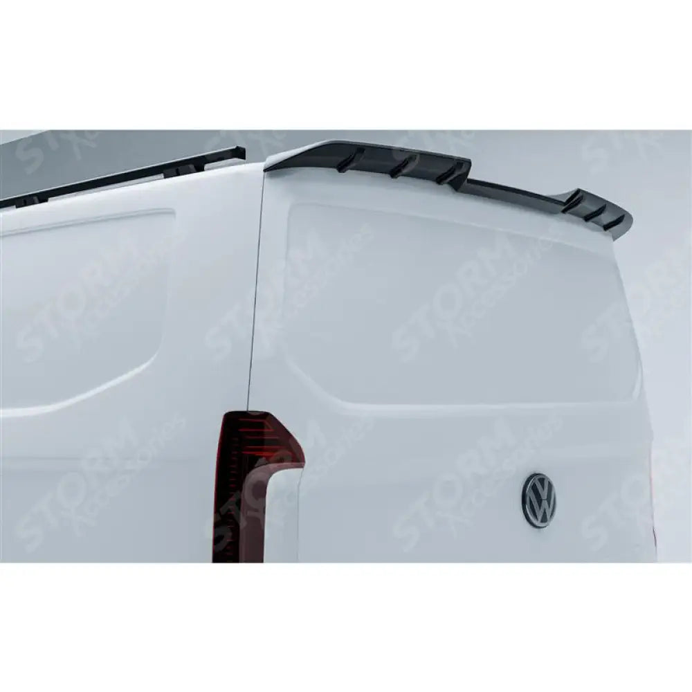 Rear Tailgate Spoiler In Gloss Black For Volkswagen Transporter T7 2023+