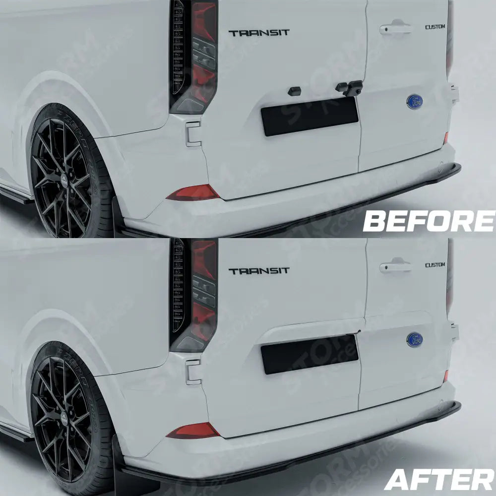 Rear Threshold Camera Cover Colour Coded For Ford Transit Custom MK2 2024+
