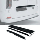 Rear Threshold Camera Cover In Gloss Black For Ford Transit Custom MK2 2024+