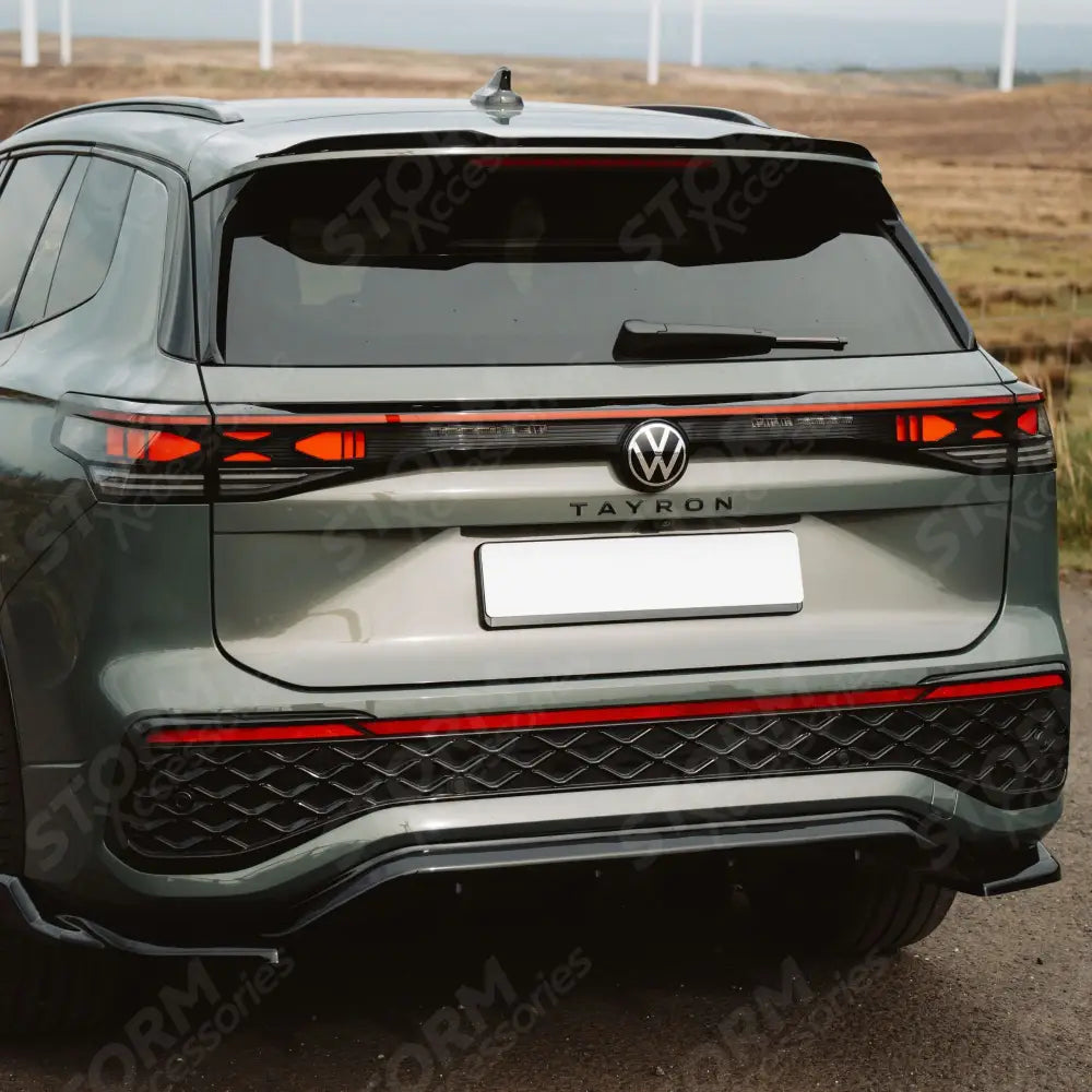 Rear Valance In Gloss Black For VW Tayron 2025 On