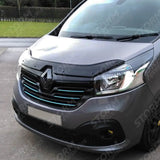 Renault Trafic 2014-2021 - Stx Bonnet Guard Protector - Black