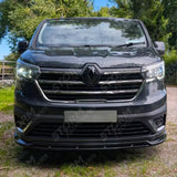 Renault Trafic 2022+ Front Splitter In Gloss Black