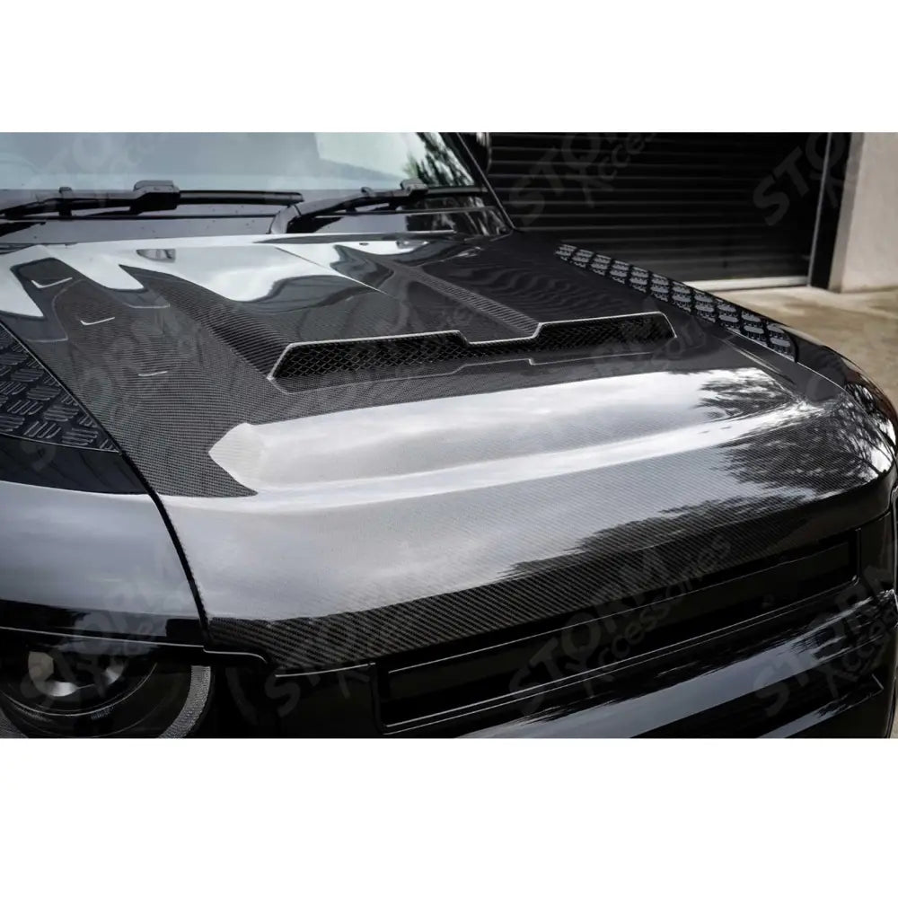 Replacement Bonnet Genuine Carbon Fibre For Land Rover Defender L663 2020 On