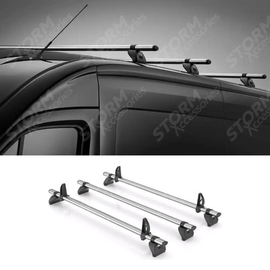 Rhino KammBar Fleet 3 Bar Van Roof Bar System For Ford Transit Custom 2023 On