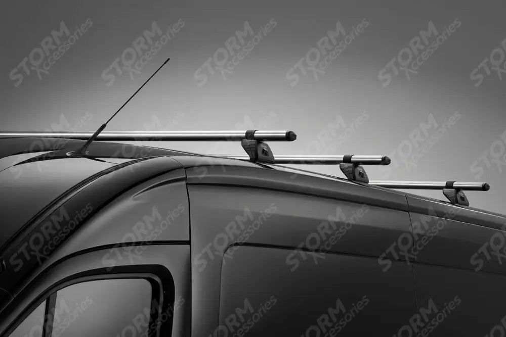 Rhino KammBar Fleet 3 Bar Van Roof Bar System - Volkswagen Transporter T7 2024 On
