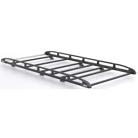 Rhino KammRack Black Aluminium Van Roof Rack For Ford Transit 2014 On Jumbo Extra LWB High Roof (L4H3)